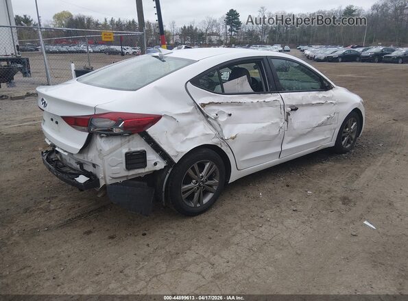 5NPD84LF1HH004784 2017 HYUNDAI ELANTRA White Rear right