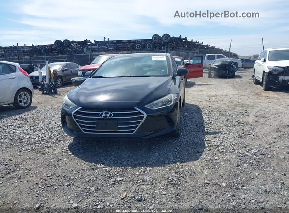 5NPD84LF1HH132510 2017 HYUNDAI ELANTRA Black Передня ліва чверть