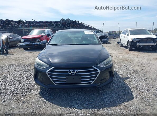 5NPD84LF1HH132510 2017 HYUNDAI ELANTRA Black Вид задньої частини салону