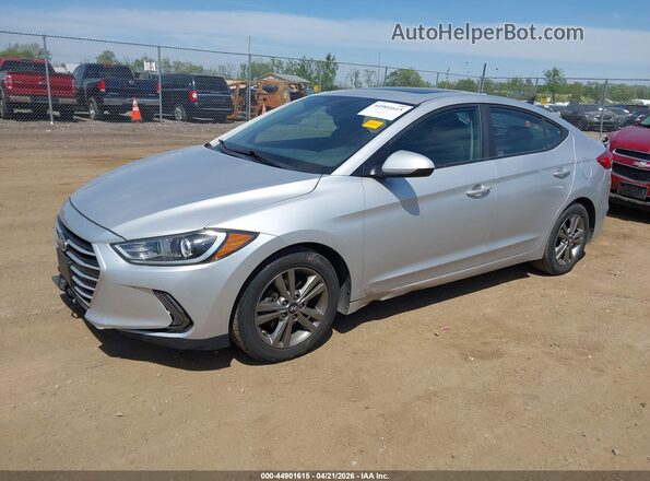 5NPD84LF1HH158489 2017 HYUNDAI ELANTRA Silver Front left