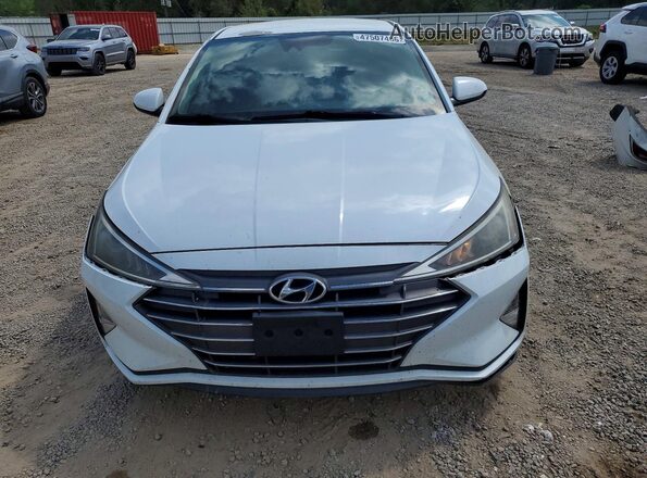 5NPD84LF1KH421068 2019 HYUNDAI ELANTRA White 
