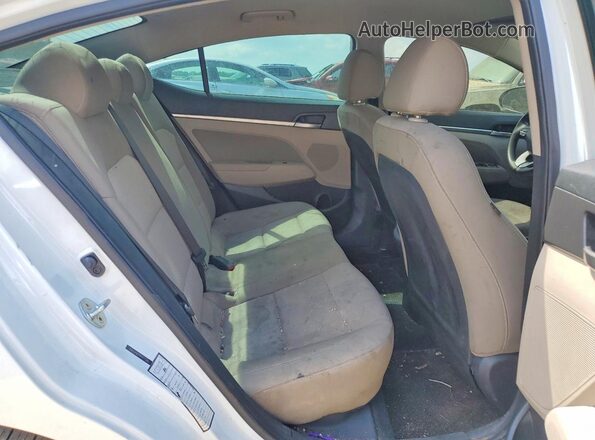 5NPD84LF1KH421068 2019 HYUNDAI ELANTRA White 