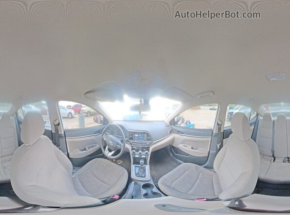 5NPD84LF1KH421068 2019 HYUNDAI ELANTRA White 