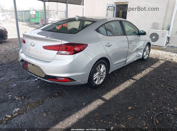 5NPD84LF1KH455978 2019 HYUNDAI ELANTRA Silver Trasero derecho