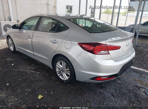 5NPD84LF1KH455978 2019 HYUNDAI ELANTRA Silver Trasero izquierdo