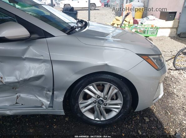 5NPD84LF1KH455978 2019 HYUNDAI ELANTRA Silver 