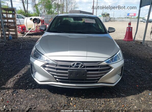 5NPD84LF1KH455978 2019 HYUNDAI ELANTRA Silver Vista trasera