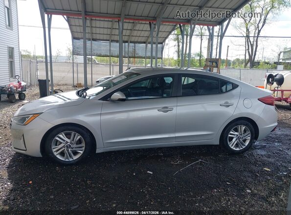 5NPD84LF1KH455978 2019 HYUNDAI ELANTRA Silver Vista del cuadro de instrumentos