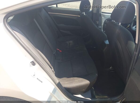 5NPD84LF1KH466138 2019 HYUNDAI ELANTRA Silver Widok naklejki z numerem VIN