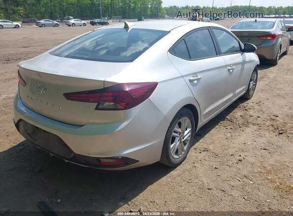 5NPD84LF1KH466138 2019 HYUNDAI ELANTRA Silver Tył prawy