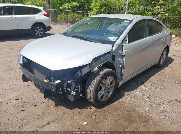 5NPD84LF1KH466138 2019 HYUNDAI ELANTRA Silver Przód lewy