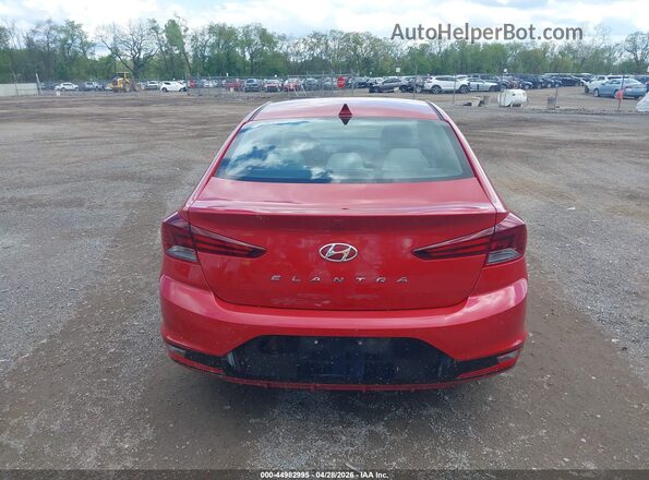 5NPD84LF1LH518627 2020 HYUNDAI ELANTRA Red 