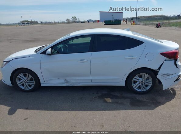 5NPD84LF1LH558867 2020 HYUNDAI ELANTRA White Панорамний вид салону 360°