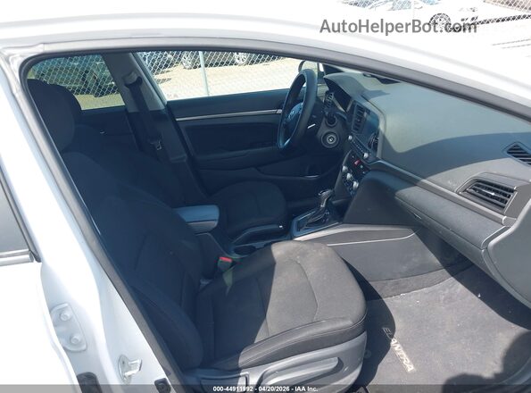 5NPD84LF1LH558867 2020 HYUNDAI ELANTRA White Вид салону спереду