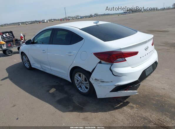 5NPD84LF1LH558867 2020 HYUNDAI ELANTRA White Задня ліва чверть