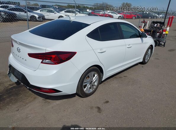 5NPD84LF1LH558867 2020 HYUNDAI ELANTRA White Задня права чверть
