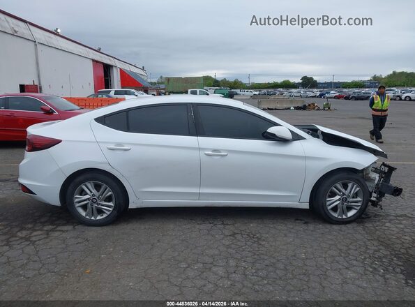 5NPD84LF1LH577810 2020 HYUNDAI ELANTRA White Вид задньої частини салону