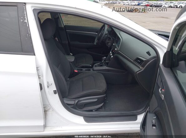 5NPD84LF1LH577810 2020 HYUNDAI ELANTRA White Вид салону спереду