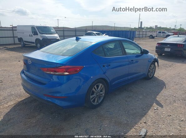 5NPD84LF2HH108779 2017 HYUNDAI ELANTRA Blue Tył prawy