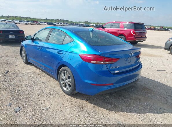 5NPD84LF2HH108779 2017 HYUNDAI ELANTRA Blue Tył lewy