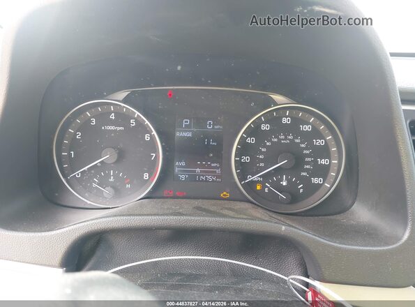 5NPD84LF2HH108779 2017 HYUNDAI ELANTRA Blue Widok tylnych siedzeń