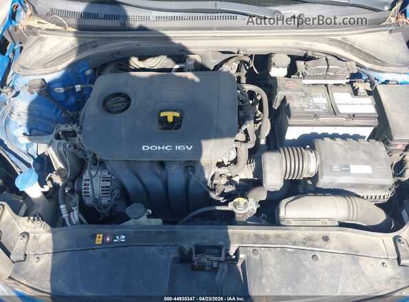 5NPD84LF2HH119622 2017 HYUNDAI ELANTRA Blue Vista trasera