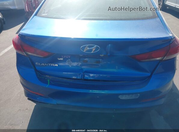 5NPD84LF2HH119622 2017 HYUNDAI ELANTRA Blue Vista frontal