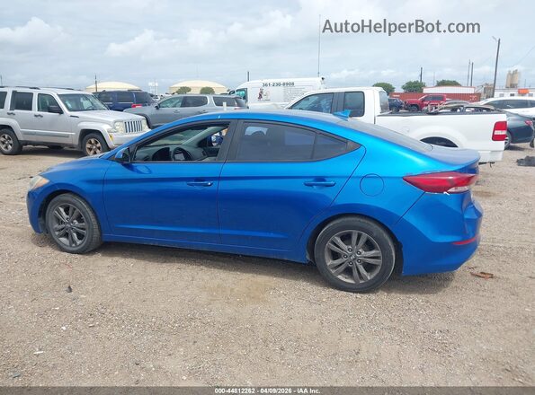 5NPD84LF2HH183207 2017 HYUNDAI ELANTRA Blue 360 interior view
