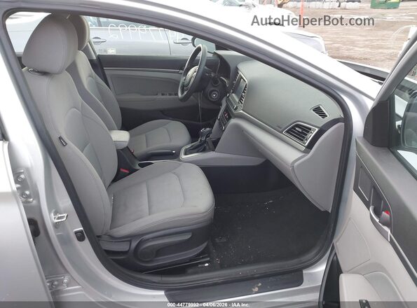5NPD84LF2JH218687 2018 HYUNDAI ELANTRA Silver Սալոնի դիմացի տեսք