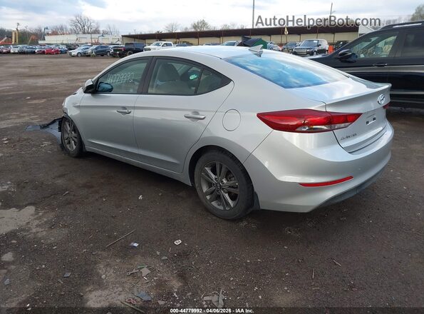 5NPD84LF2JH218687 2018 HYUNDAI ELANTRA Silver Հետևի ձախ