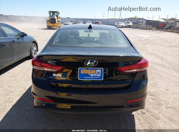 5NPD84LF2JH262530 2018 HYUNDAI ELANTRA Black 
