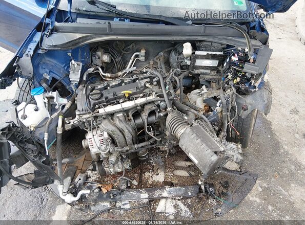 5NPD84LF2KH417420 2019 HYUNDAI ELANTRA Синий Вид сзади