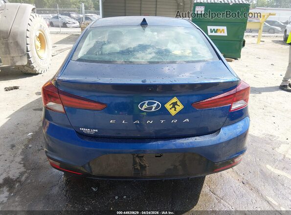 5NPD84LF2KH417420 2019 HYUNDAI ELANTRA Синий 