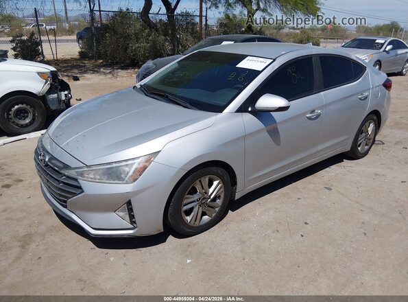 5NPD84LF2KH435853 2019 HYUNDAI ELANTRA Silver Przód lewy