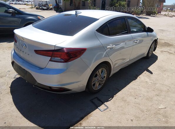 5NPD84LF2KH435853 2019 HYUNDAI ELANTRA Silver Tył prawy
