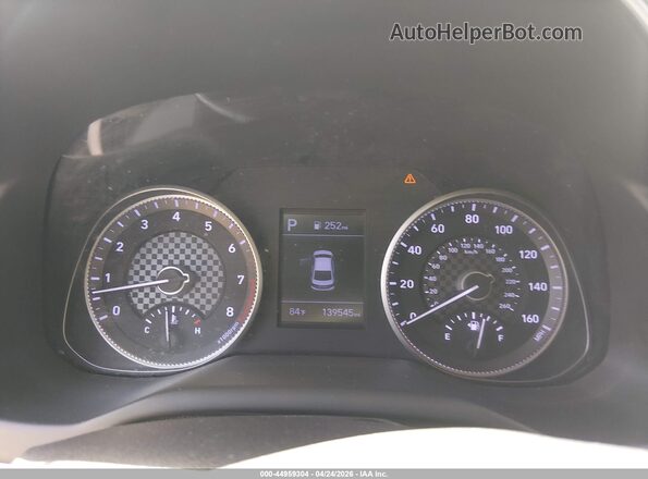 5NPD84LF2KH435853 2019 HYUNDAI ELANTRA Silver Widok tylnych siedzeń