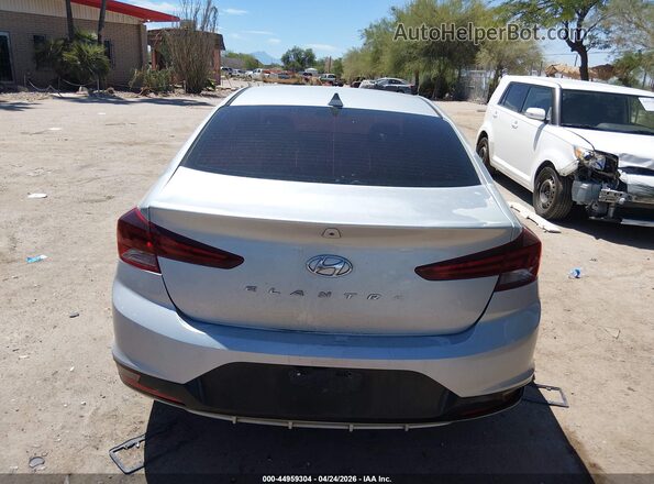 5NPD84LF2KH435853 2019 HYUNDAI ELANTRA Silver 