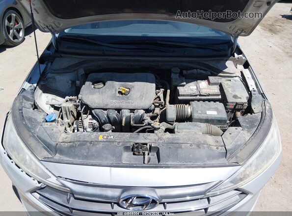 5NPD84LF2KH435853 2019 HYUNDAI ELANTRA Silver Widok z tyłu