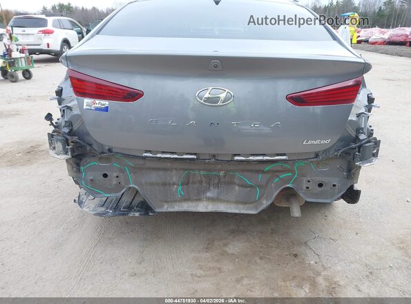 5NPD84LF2LH506812 2020 HYUNDAI ELANTRA Gray 