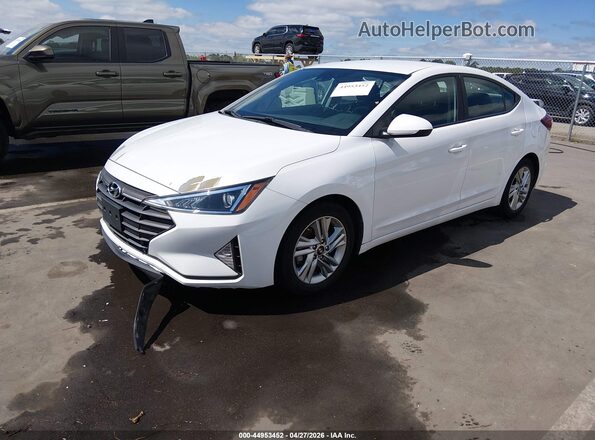 5NPD84LF2LH568937 2020 HYUNDAI ELANTRA White Przód lewy