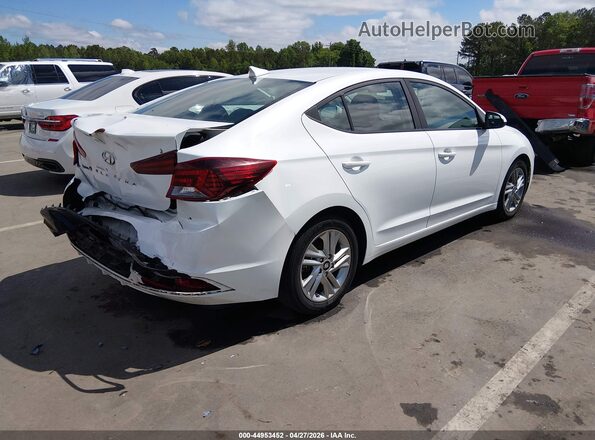5NPD84LF2LH568937 2020 HYUNDAI ELANTRA White Tył prawy