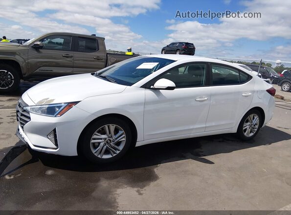 5NPD84LF2LH568937 2020 HYUNDAI ELANTRA White Widok wnętrza 360 stopni