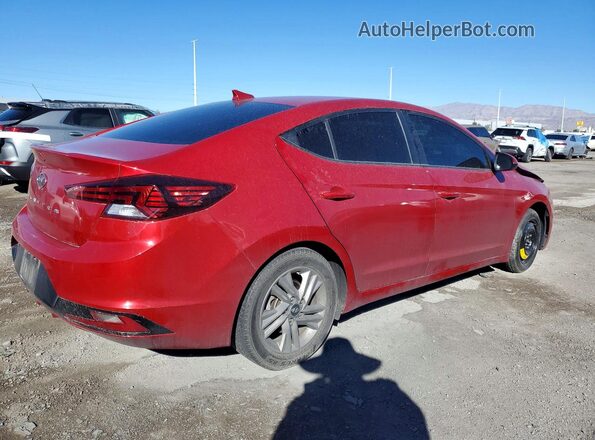 5NPD84LF2LH580845 2020 HYUNDAI ELANTRA Red Задня права чверть