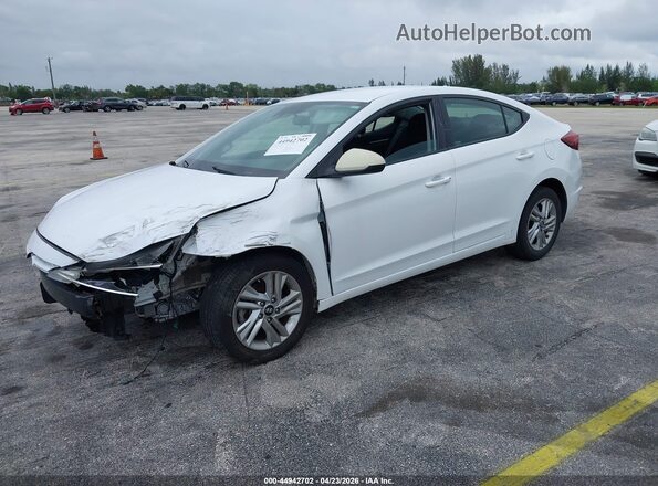 5NPD84LF2LH623144 2020 HYUNDAI ELANTRA White Передня ліва чверть