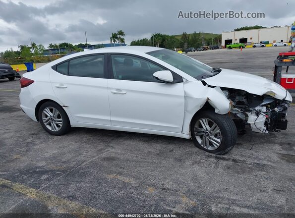 5NPD84LF2LH623144 2020 HYUNDAI ELANTRA White Вид спереду