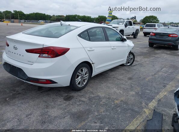 5NPD84LF2LH623144 2020 HYUNDAI ELANTRA White Задня права чверть