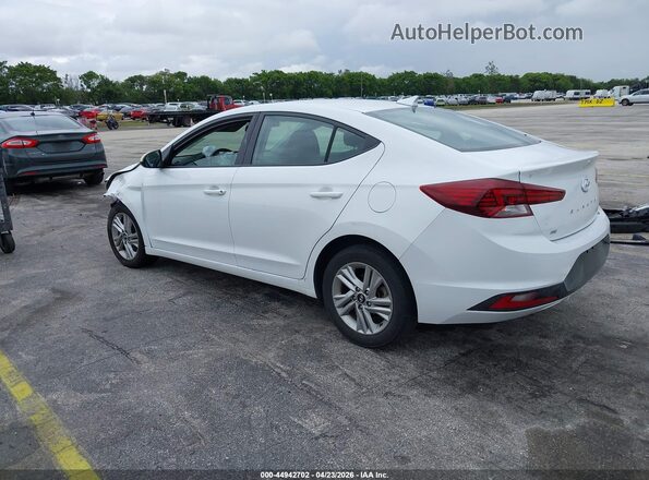 5NPD84LF2LH623144 2020 HYUNDAI ELANTRA White Задня ліва чверть