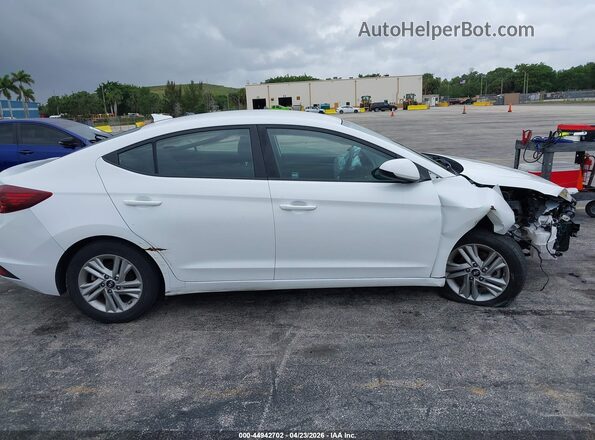 5NPD84LF2LH623144 2020 HYUNDAI ELANTRA White Панорамний вид салону 360°
