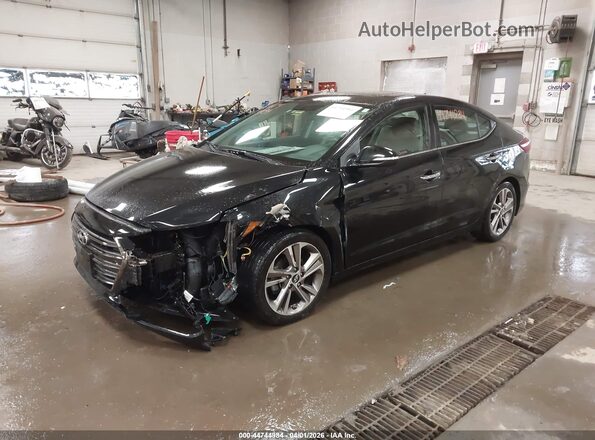 5NPD84LF3HH011753 2017 HYUNDAI ELANTRA Black 