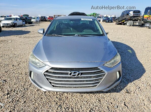 5NPD84LF3HH169476 2017 HYUNDAI ELANTRA Blue წინა ხედი